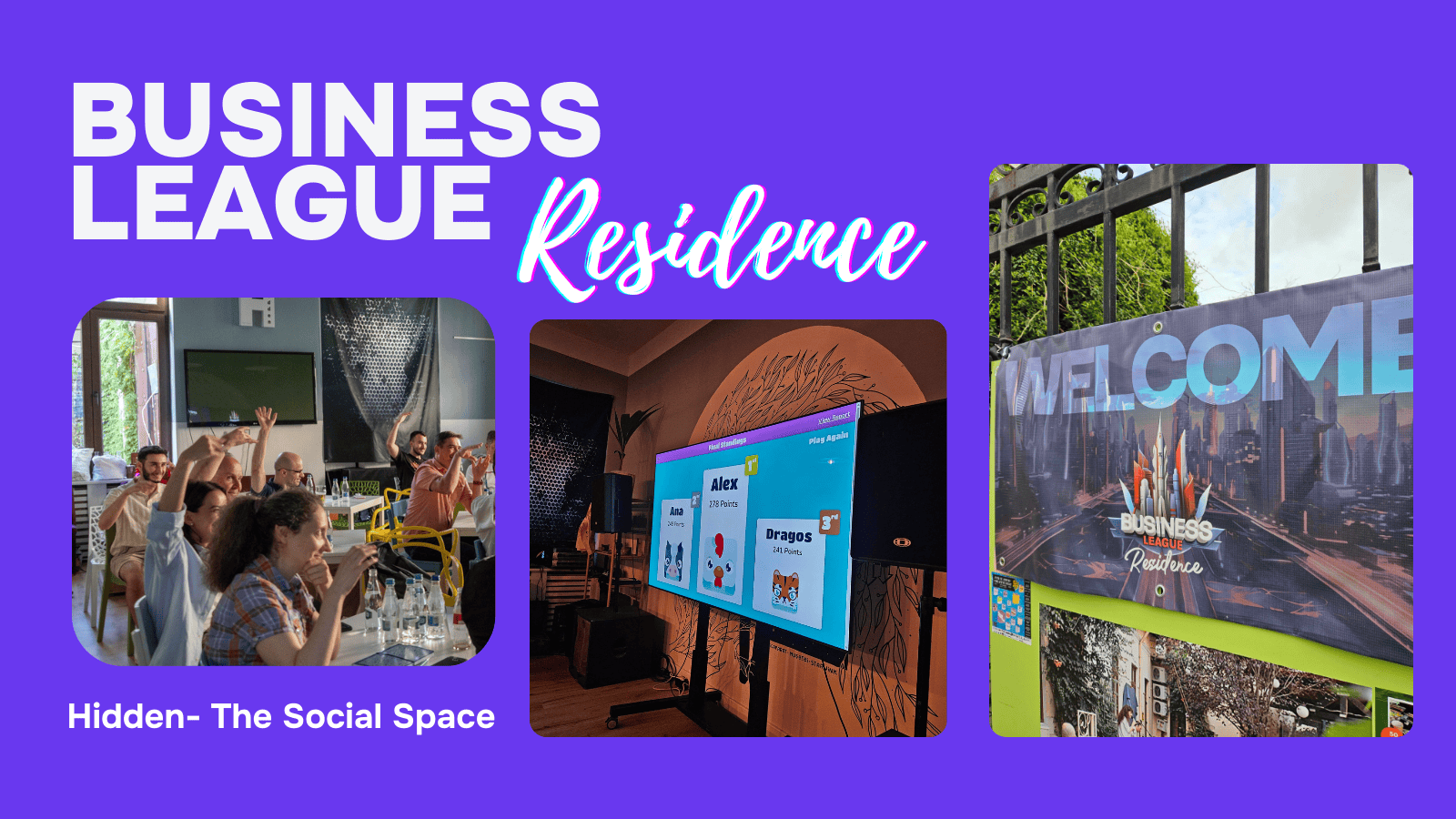 Игри, куизове, платформа ъпдейти и face-to-face нетуъркинг – пролетното издание на BusinessLeague Residence в Hidden събра маркетолози и търговци на едно място.